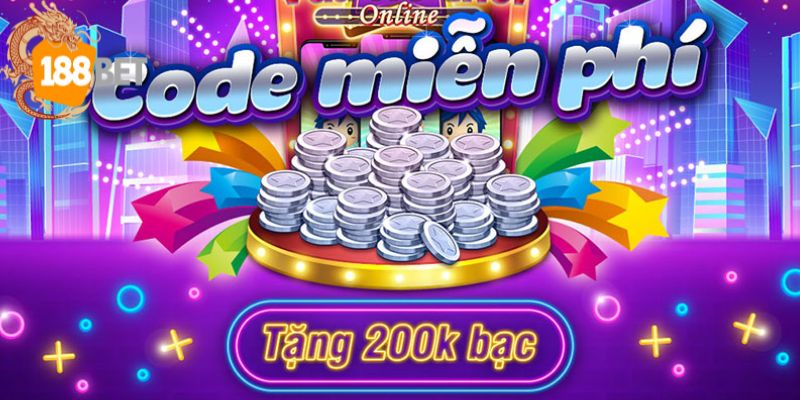 Code miễn phí với số lượng có hạn tại 188BET