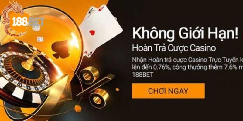 Khuyến mãi nạp đầu 188BET hoàn trả cực cao